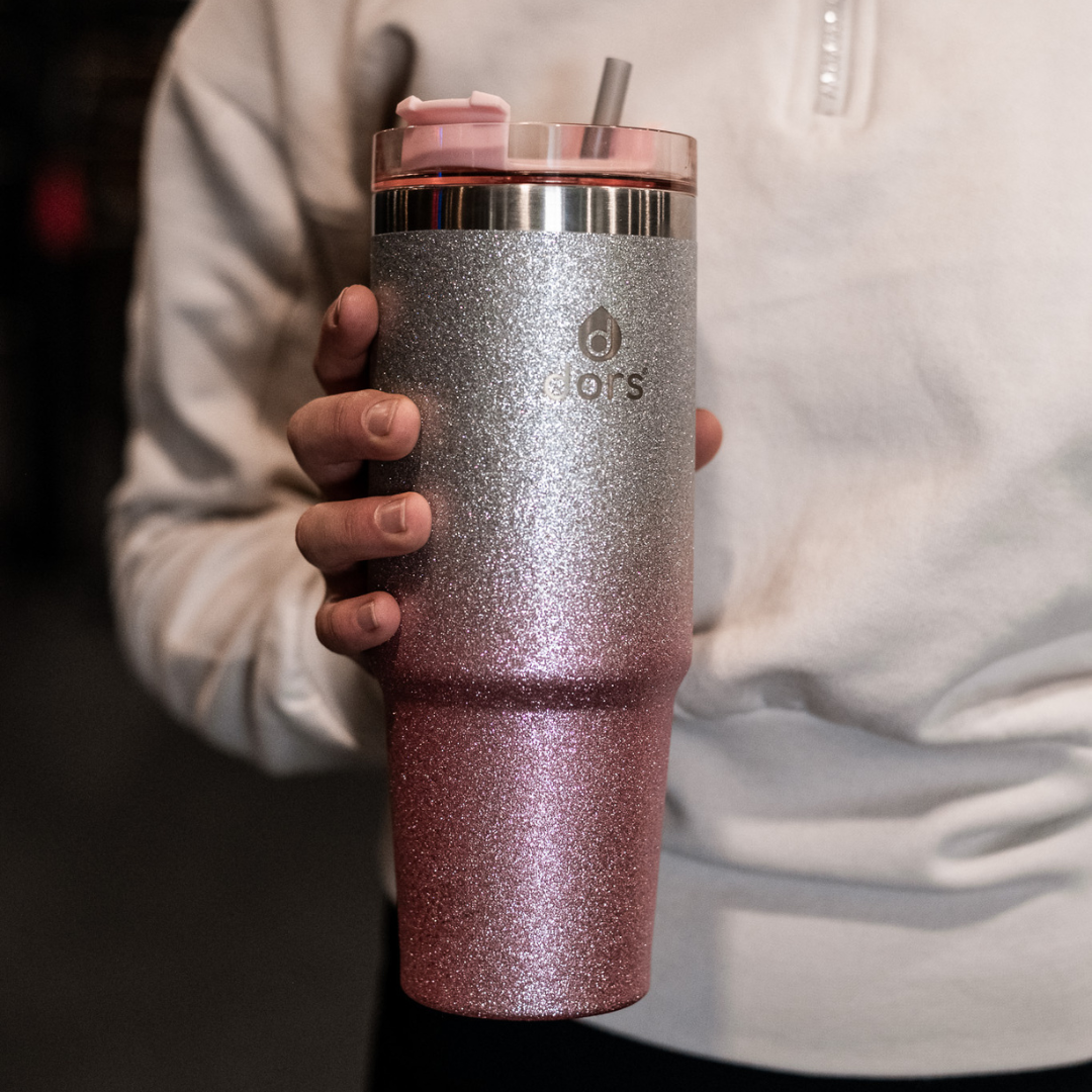 Aurora Glitter tumbler